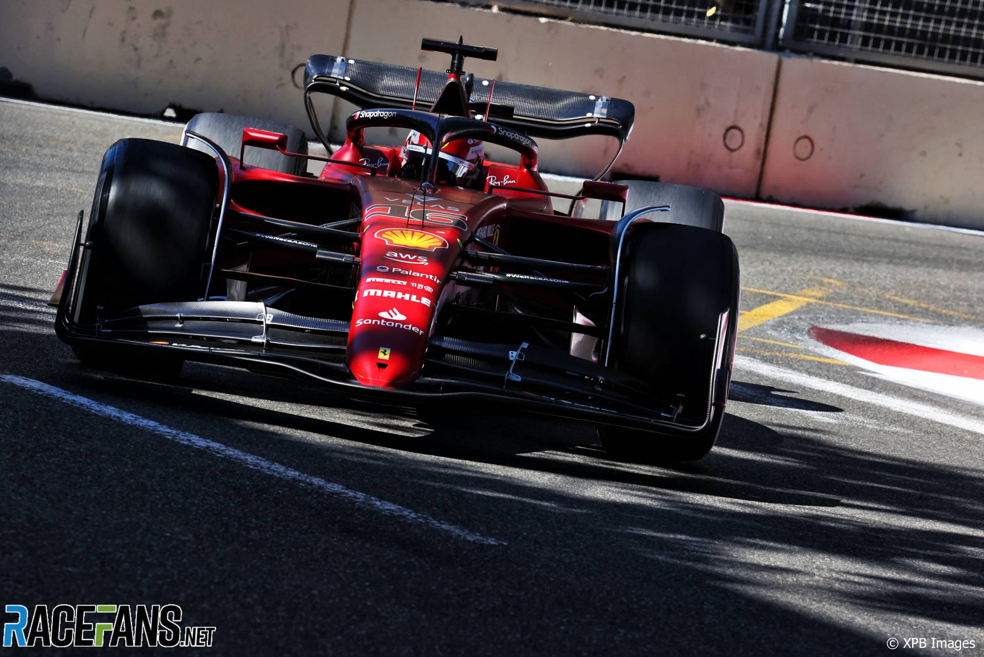Charles Leclerc, Ferrari, Baku Street Circuit, 2022