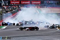 Zhou says “Halo saved me” in shocking British GP crash