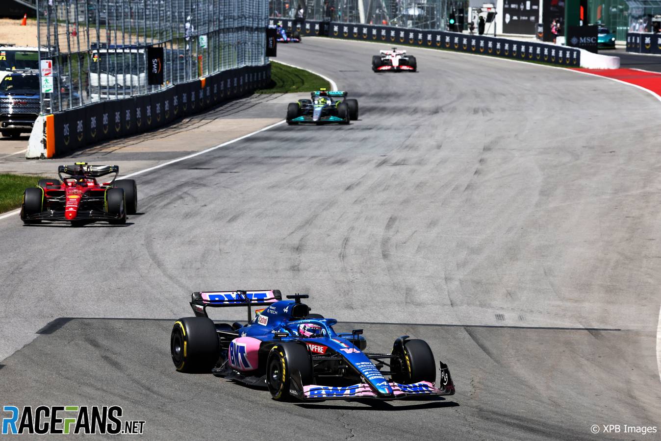 Fernando Alonso, Alpine, Circuit Gilles Villeneuve, 2022