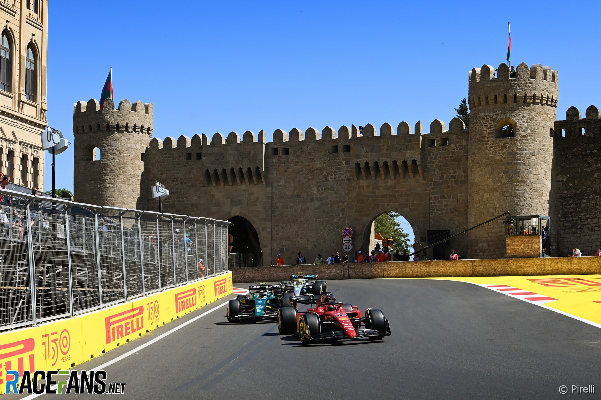 Charles Leclerc, Ferrari, Baku City Circuit, 2022
