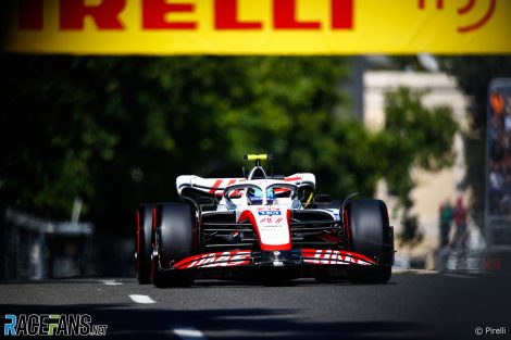 Mick Schumacher, Haas, Baku Street Circuit, 2022