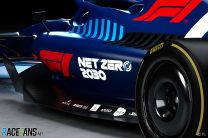 F1 reveals new branding to promote 2030 “net zero” carbon target