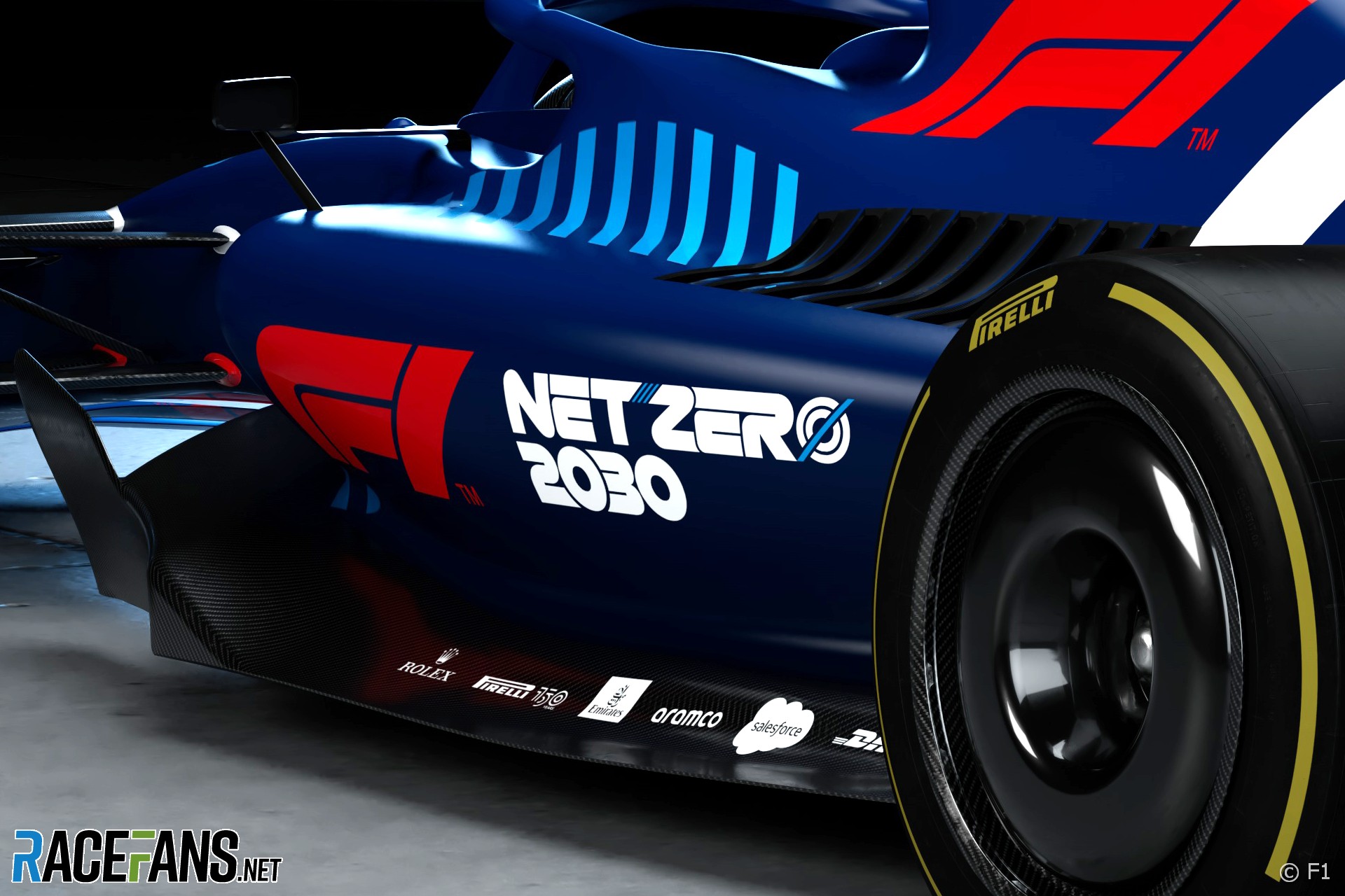 F1’s new net zero carbon branding