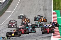2022 Austrian Grand Prix grid and sprint race result