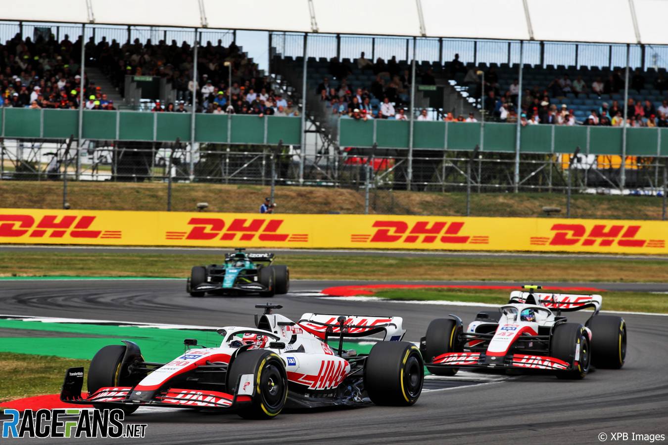 Kevin Magnussen, Haas, Silverstone, 2022