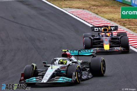 Lewis Hamilton, Mercedes, Hongaria, 2022