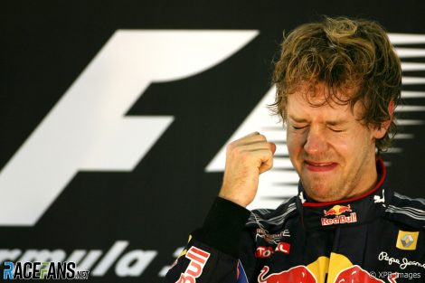 Sebastian Vettel, Red Bull, Yas Marina, 2010