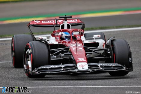 Valtteri Bottas, Alfa Romeo, Spa-Francorchamps, 2022