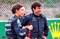 George Russell, Toto Wolff, Mercedes, Spa-Francorchamps, 2022