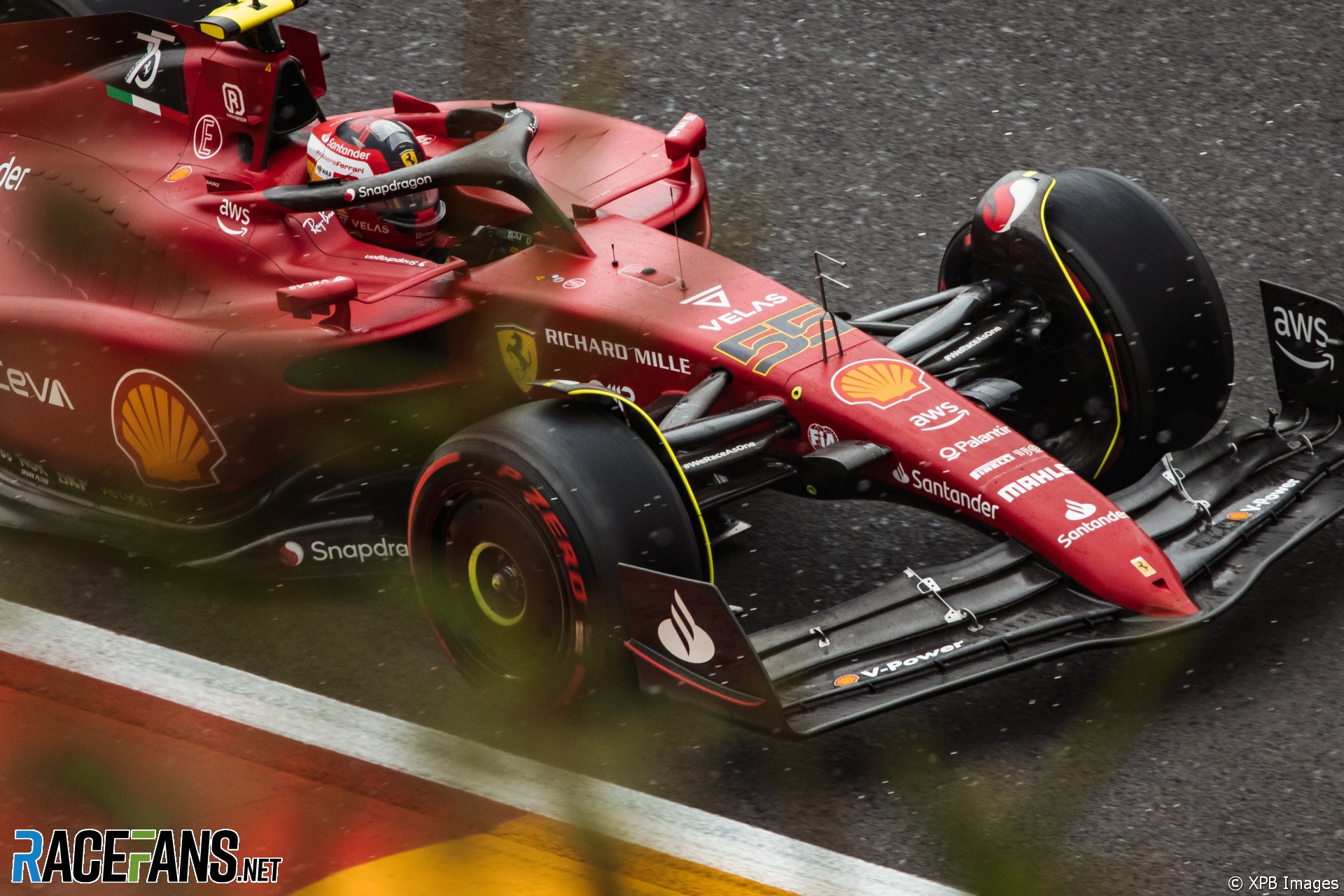 Carlos Sainz Jnr, Ferrari, Spa-Francorchamps, 2022