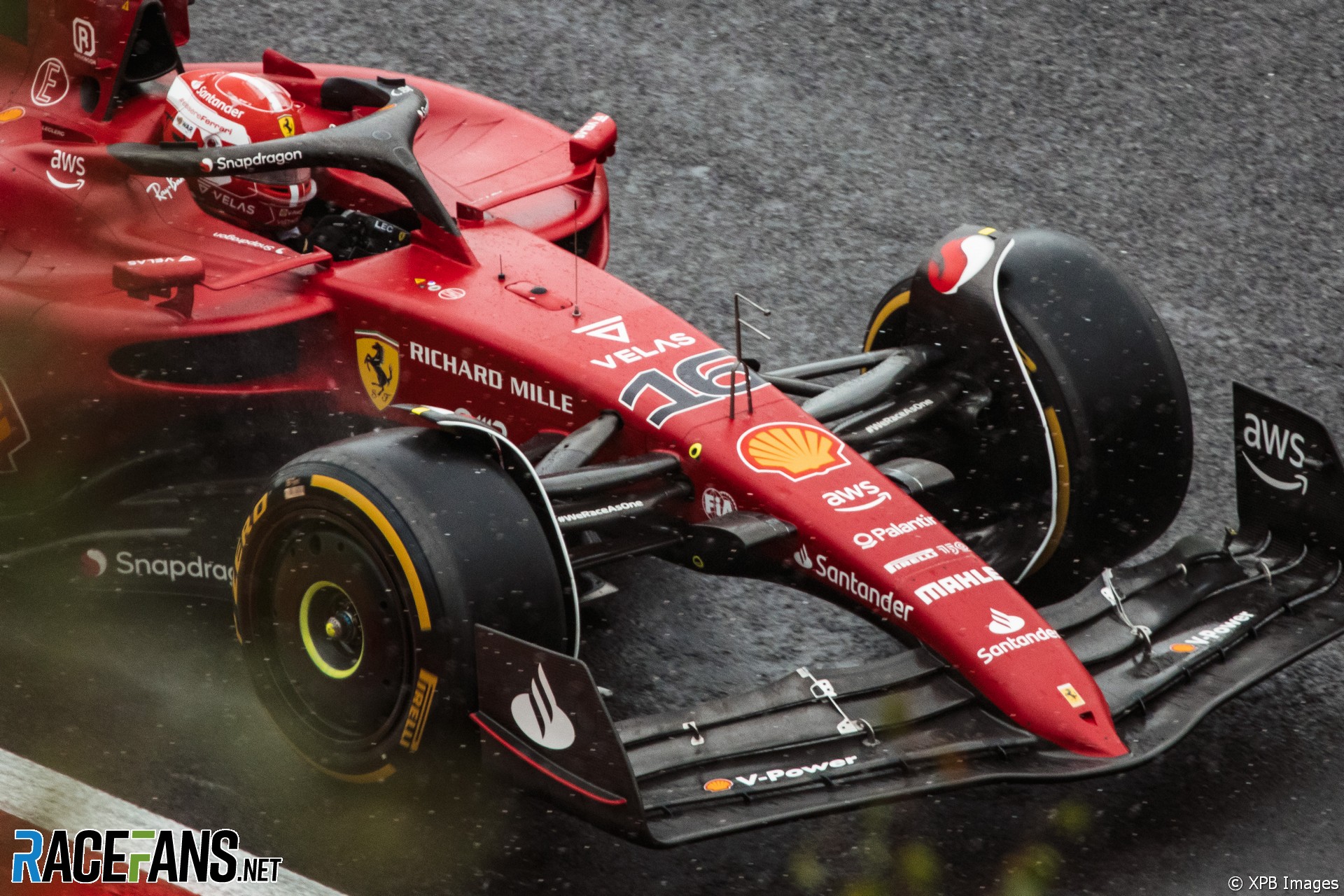 Charles Leclerc, Ferrari, Spa-Francorchamps, 2022