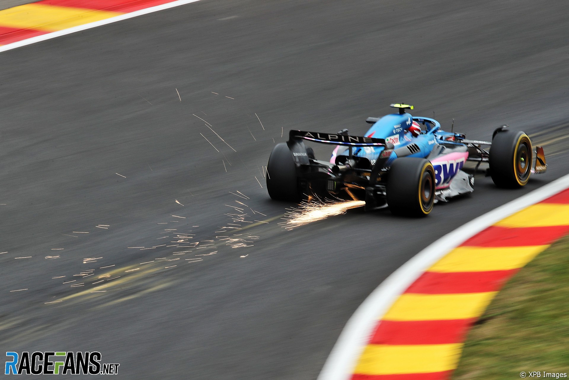 Esteban Ocon, Alpine, Spa-Francorchamps, 2022