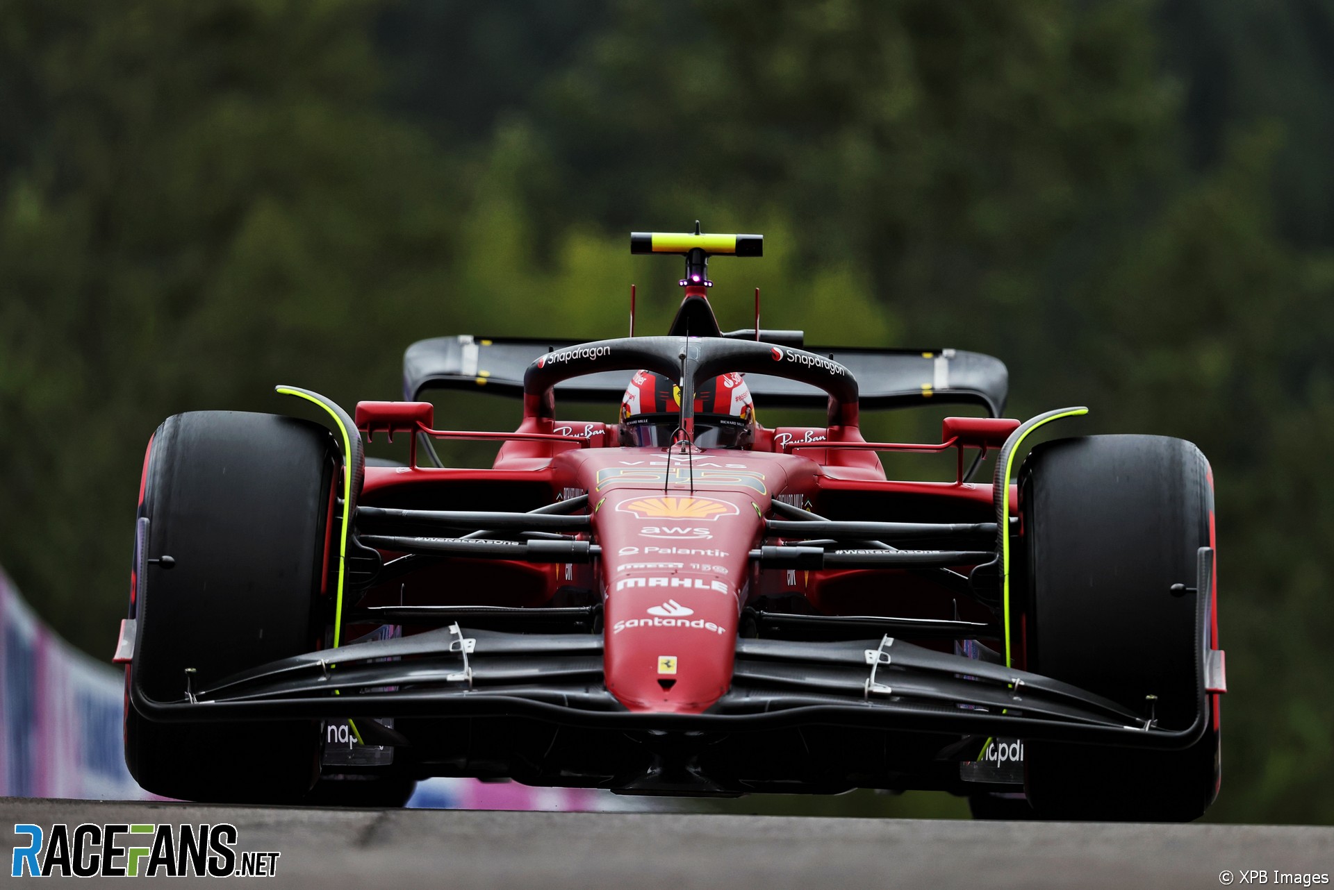 Carlos Sainz Jnr, Ferrari, Spa-Francorchamps, 2022