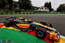 McLaren’s slow corner weakness leaves Norris “scared of turn one” at Spa