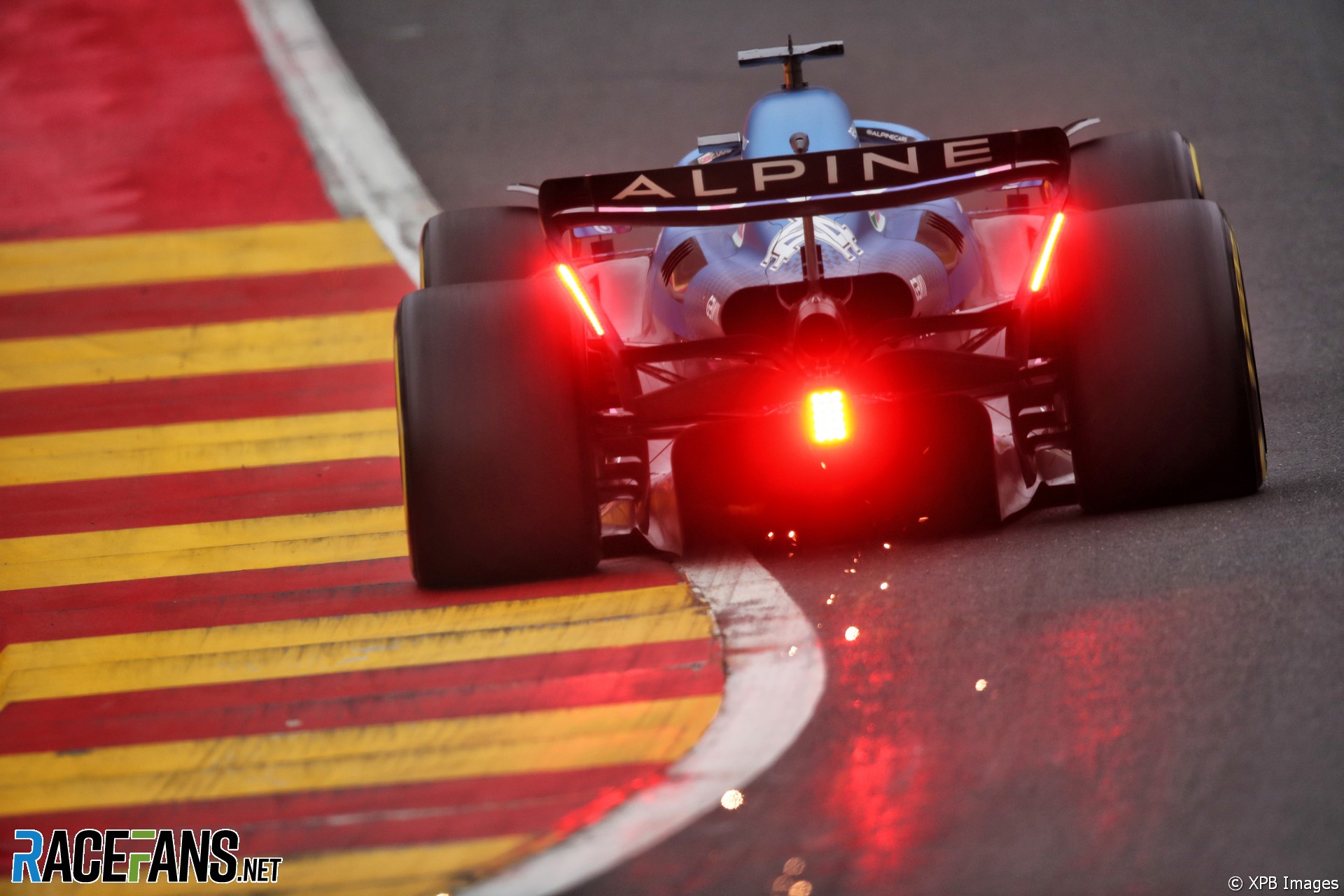 Fernando Alonso, Alpine, Spa-Francorchamps, 2022