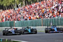 Ocon told Vettel he ‘passed Gasly too early’ after three-wide move