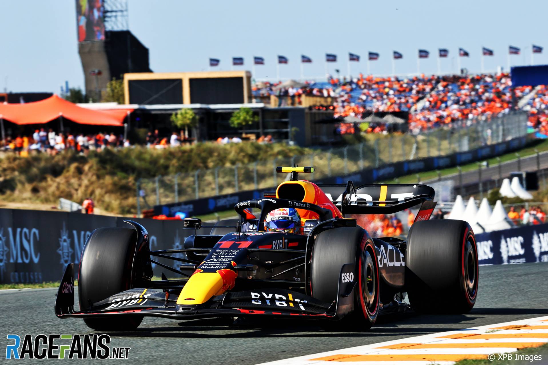 Sergio Perez, Red Bull, Circuit Zandvoort, 2022