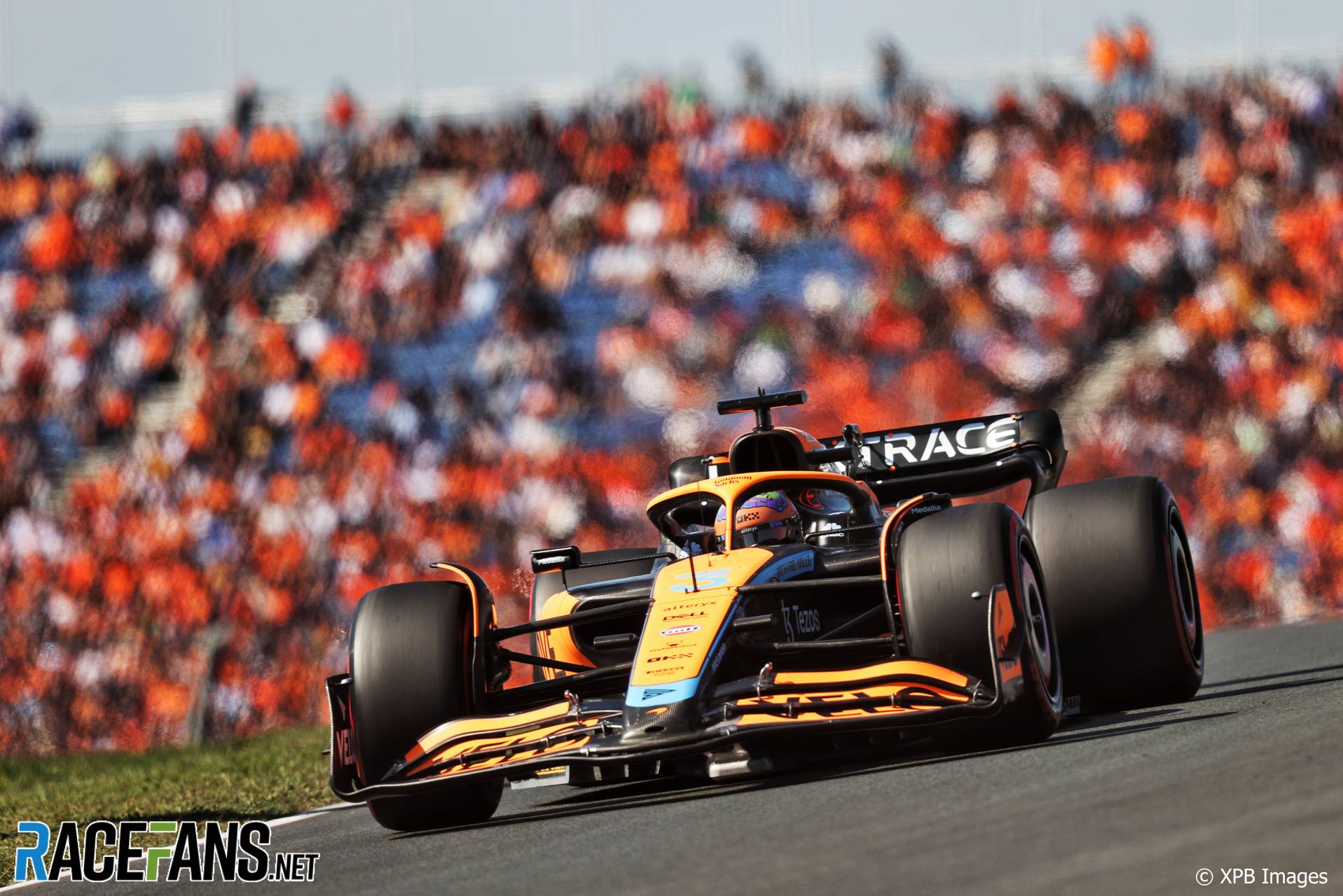 Daniel Ricciardo, McLaren, Circuit Zandvoort, 2022