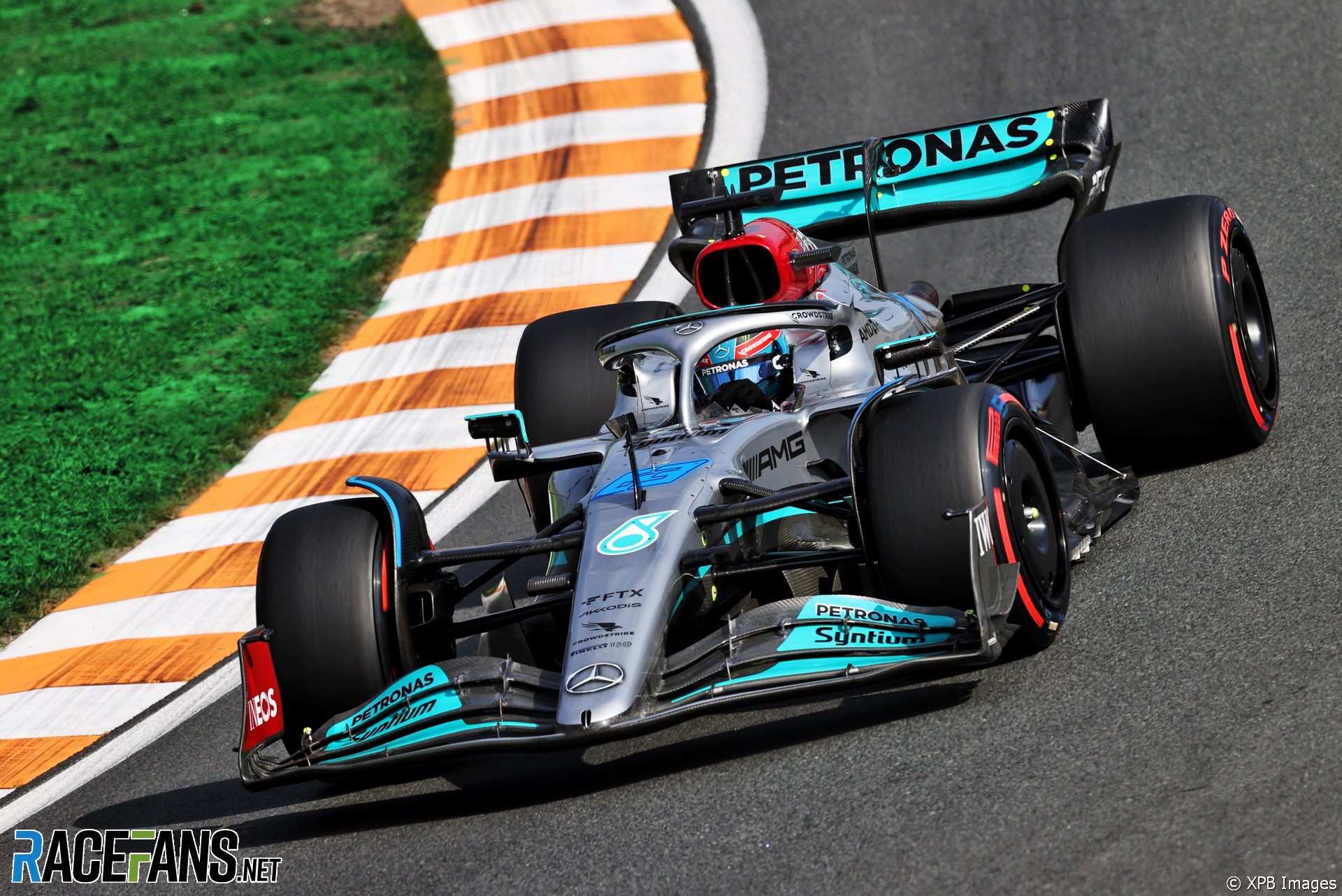 George Russell, Mercedes, Spa-Francorchamps, 2022