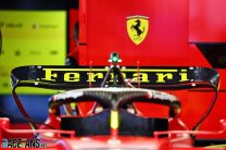 Ferrari rear wing, Monza, 2022