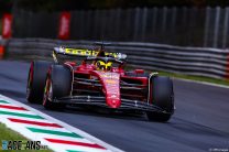 Leclerc puts Ferrari on pole at Monza, Russell takes second after penalties