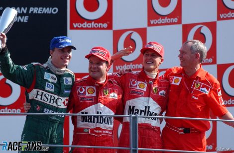 Michael Schumacher, Rubens Barrichello, Ferrari, Monza, 2002