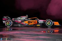 McLaren Singapore and Japanese Grand Prix livery, 2022