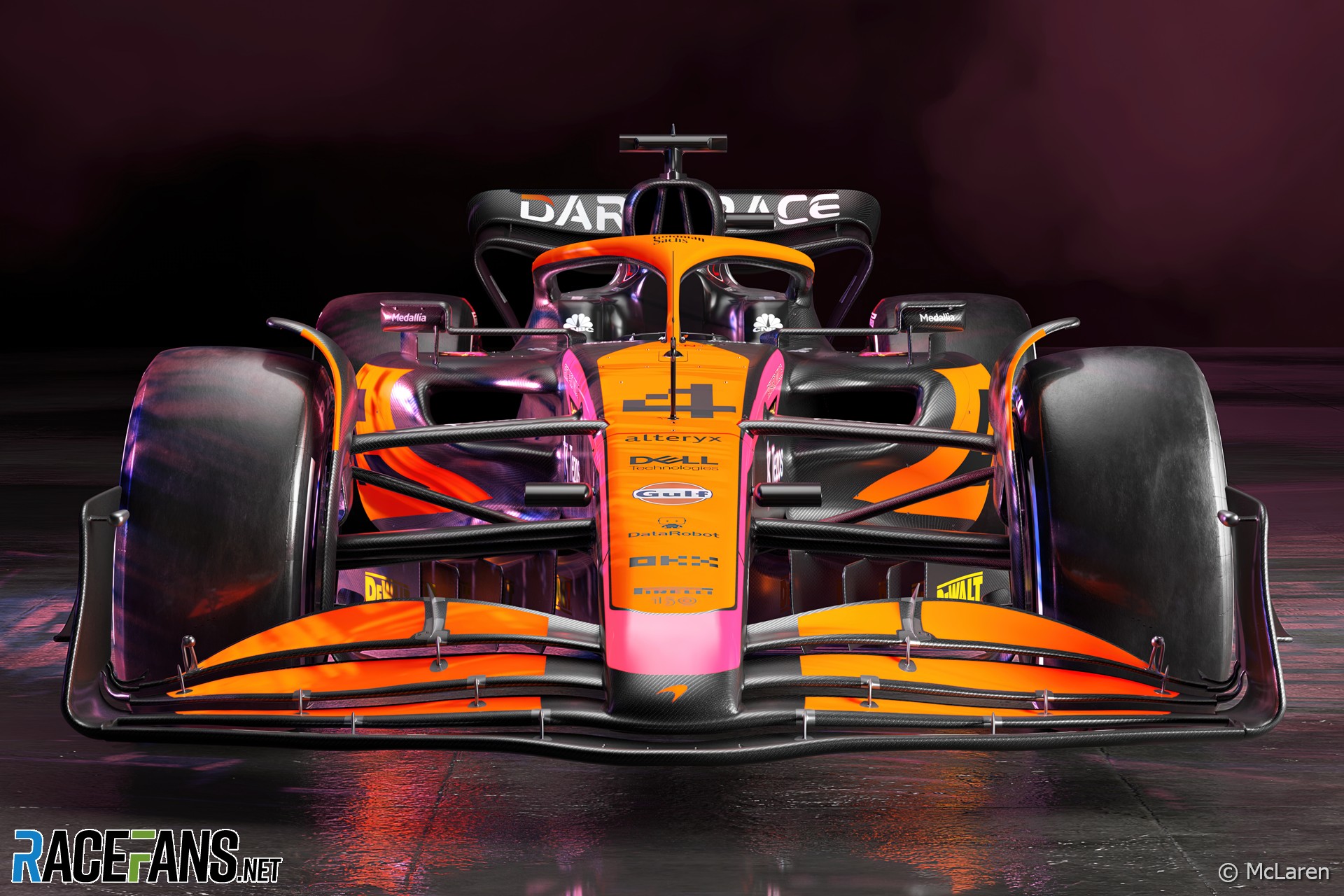McLaren Singapore and Japanese Grand Prix livery, 2022