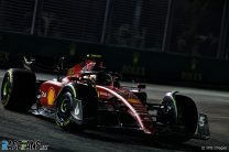 Carlos Sainz Jnr, Ferrari, Singapore, 2022