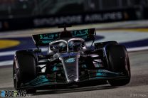 George Russell, Mercedes, Singapore, 2022