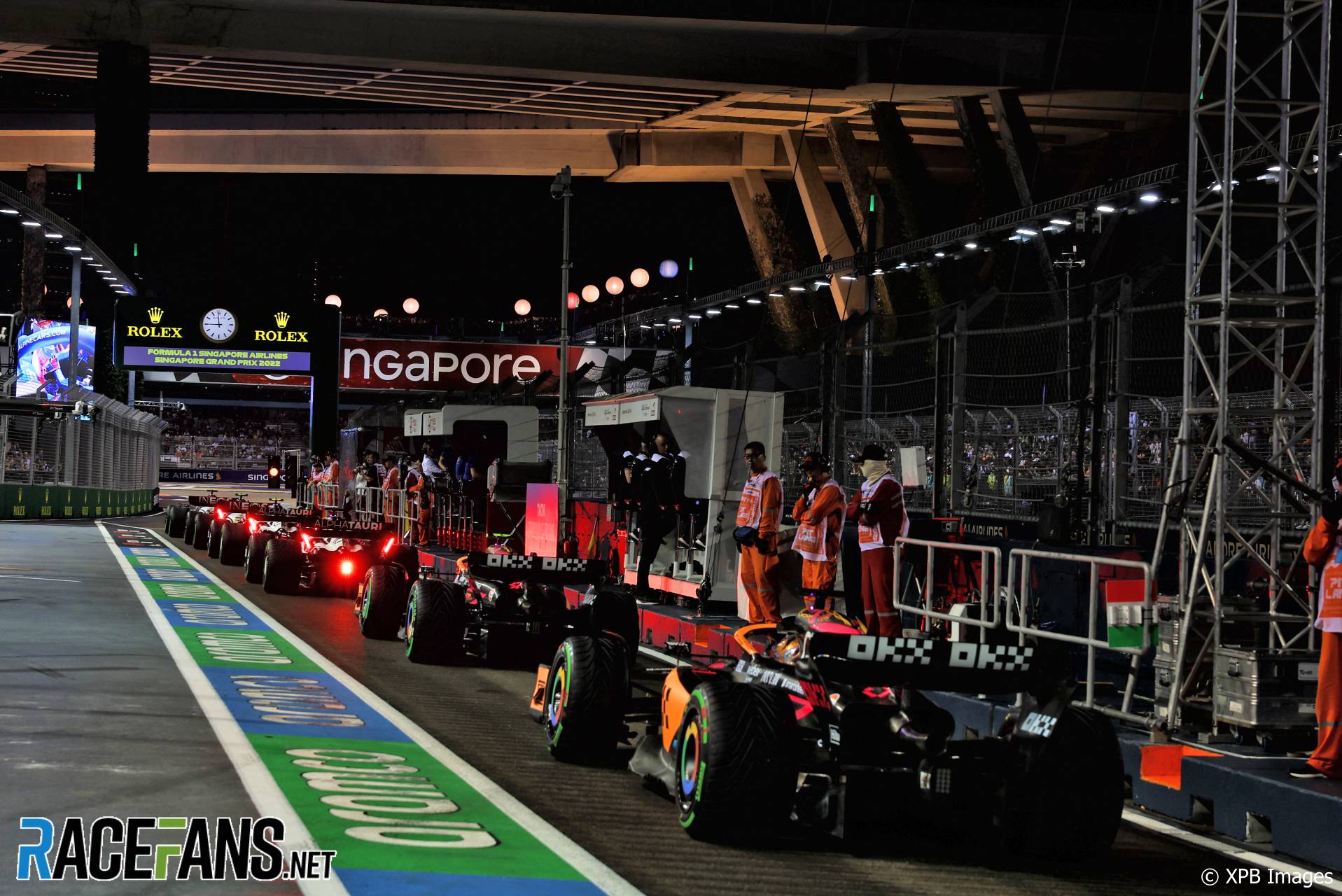 Daniel Ricciardo, McLaren, Singapore, 2022