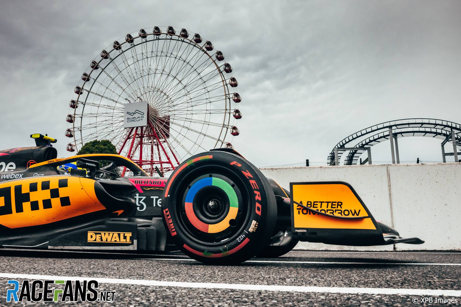 Lando Norris, McLaren, Suzuka, 2022