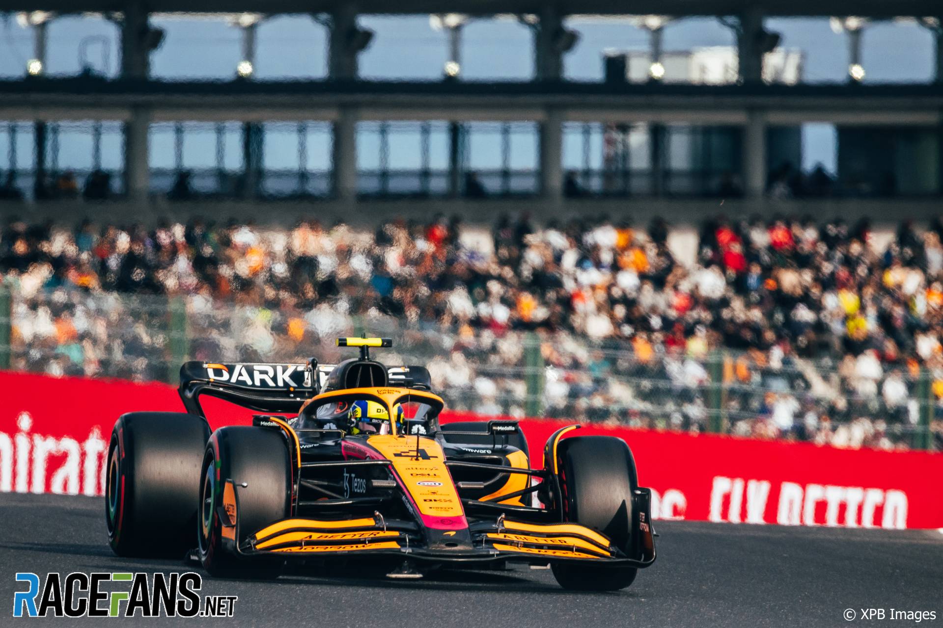 Lando Norris, McLaren, Suzuka, 2022
