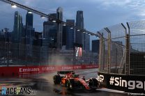 Leclerc quickest as rain cuts final Singapore practice session to half an hour