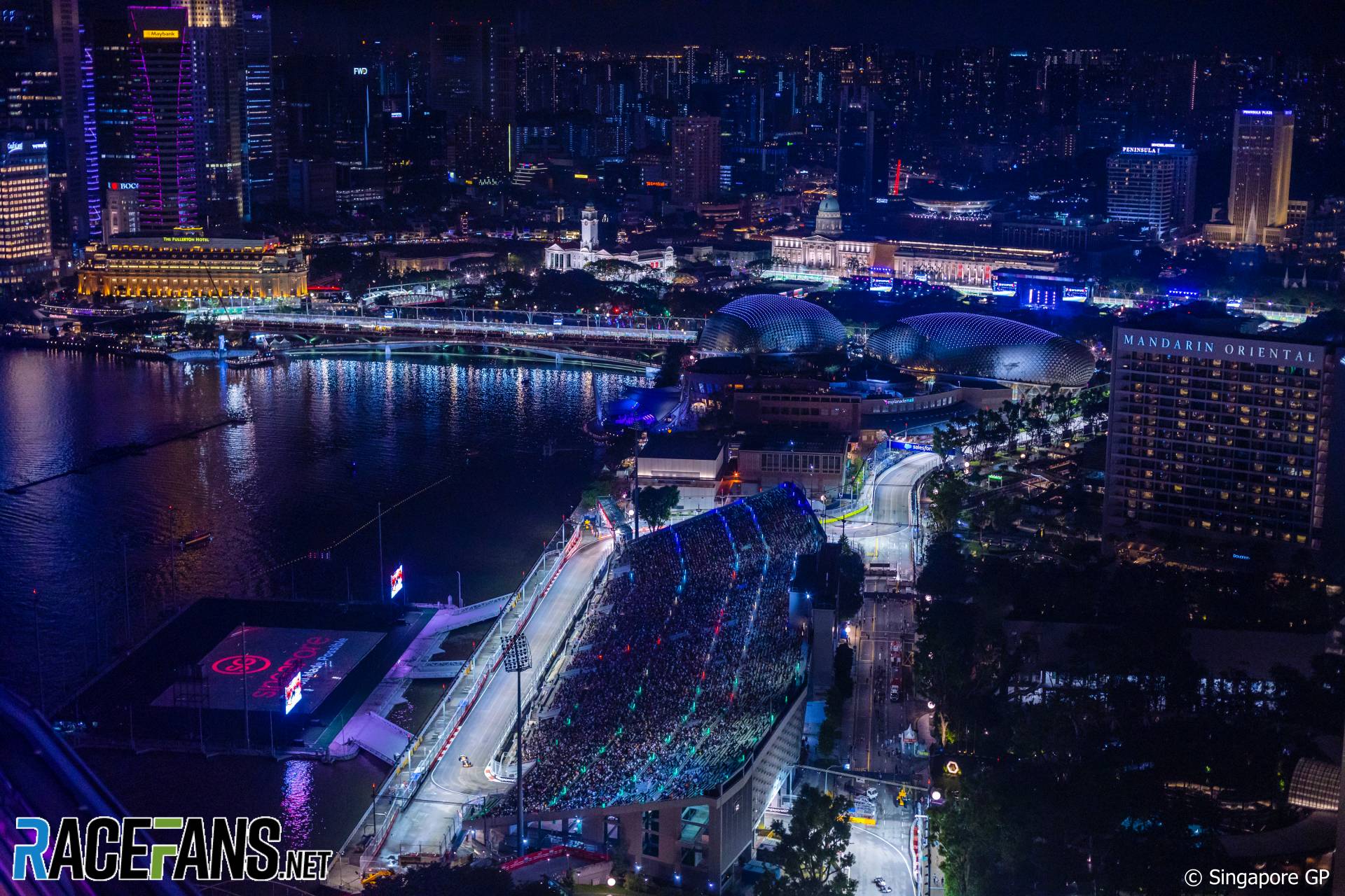 Aerial view, Singapore, 2022