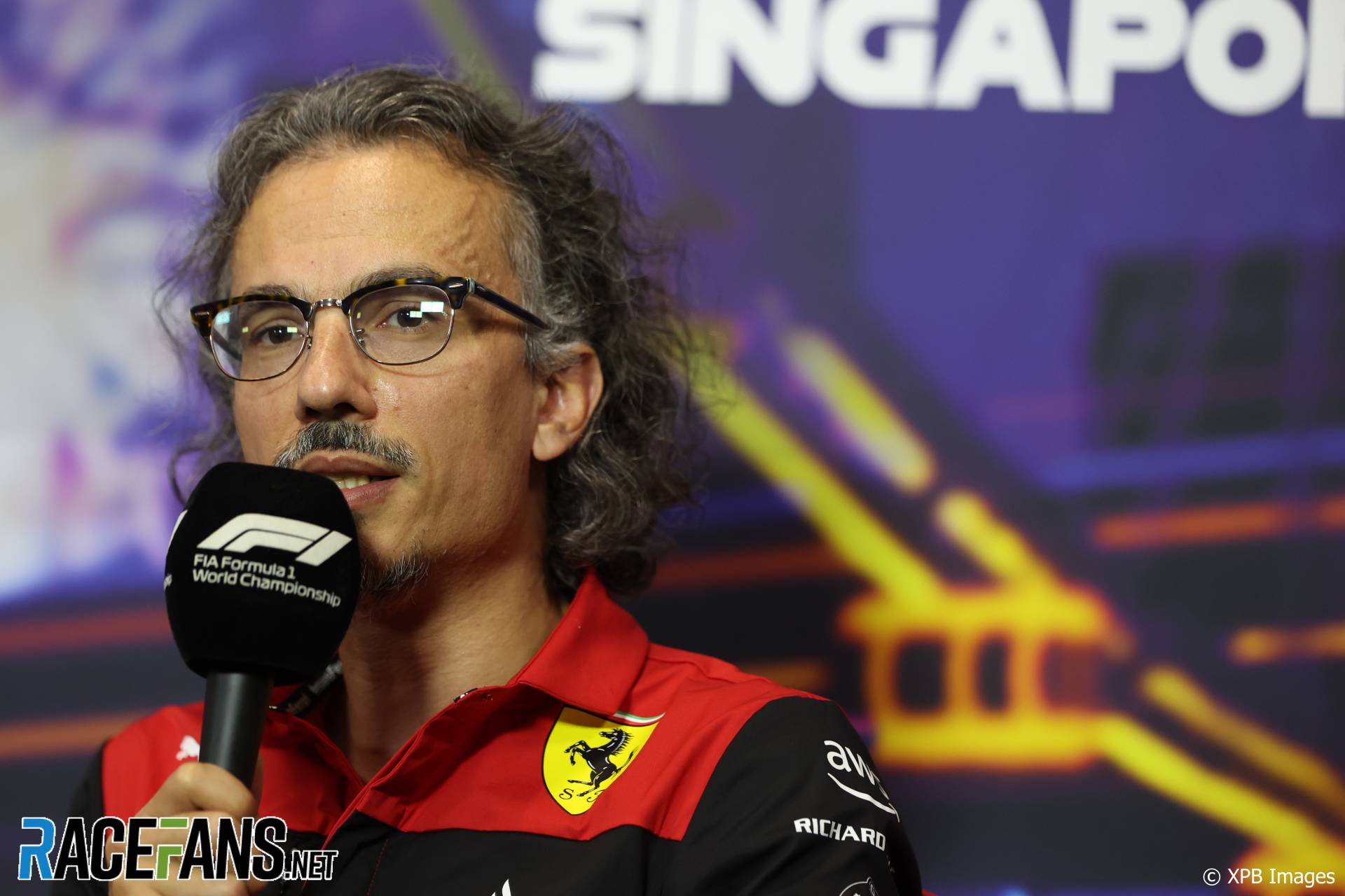 Laurent Mekies, Ferrari Sporting Director, Singapore, 2022