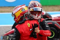 Carlos Sainz Jr and Charles Leclerc, Ferrari, Circuit of the Americas, 2022