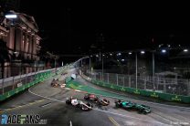 Race start, Singapore, 2022