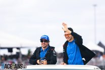 (L to R): Fernando Alonso, Esteban Ocon, Alpine, Circuit of the Americas, 2022