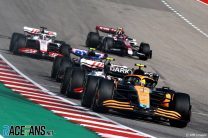 Lando Norris, McLaren, Circuit of the Americas, 2022