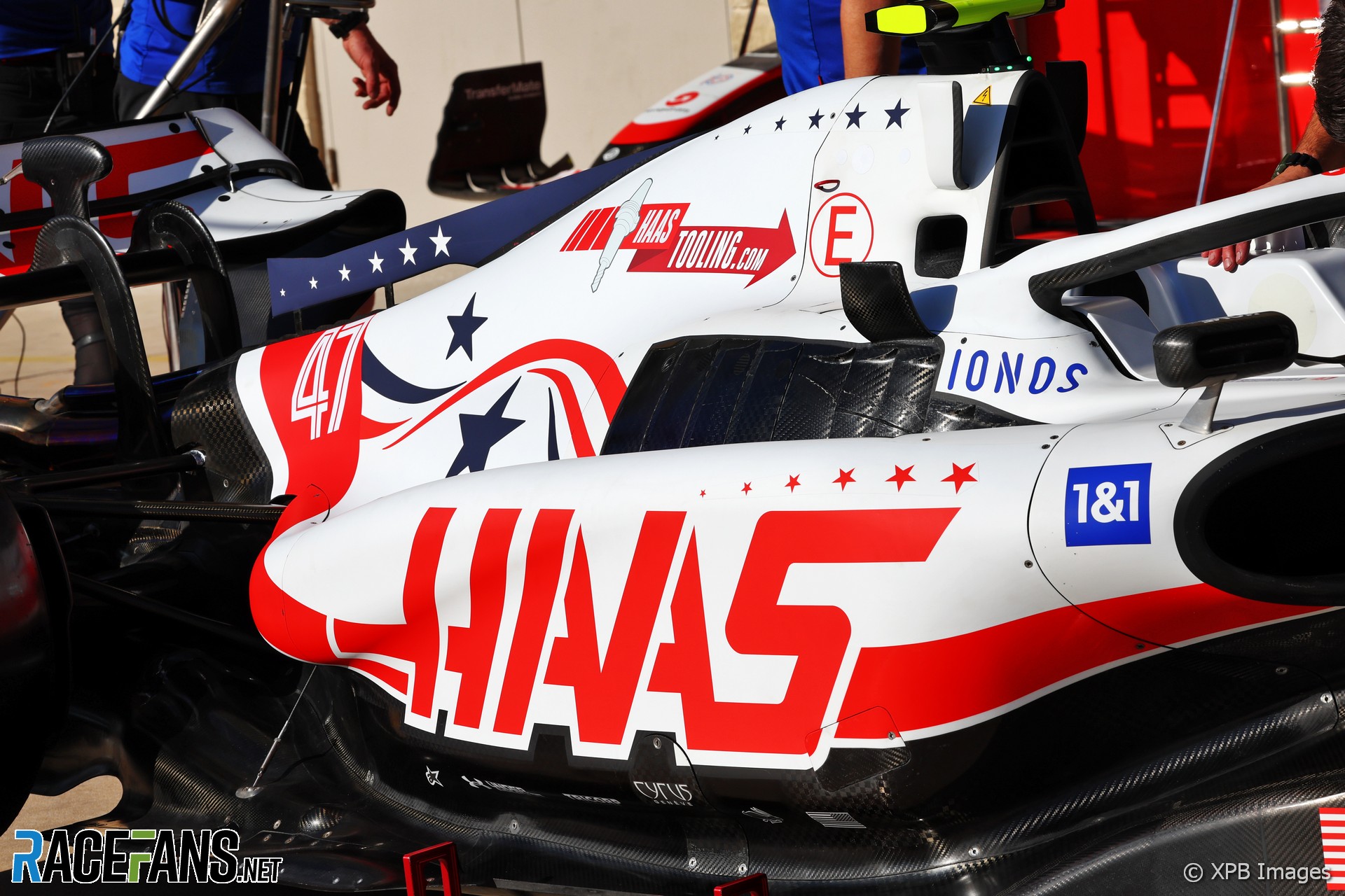 Haas livery, Circuit of the Americas, 2022