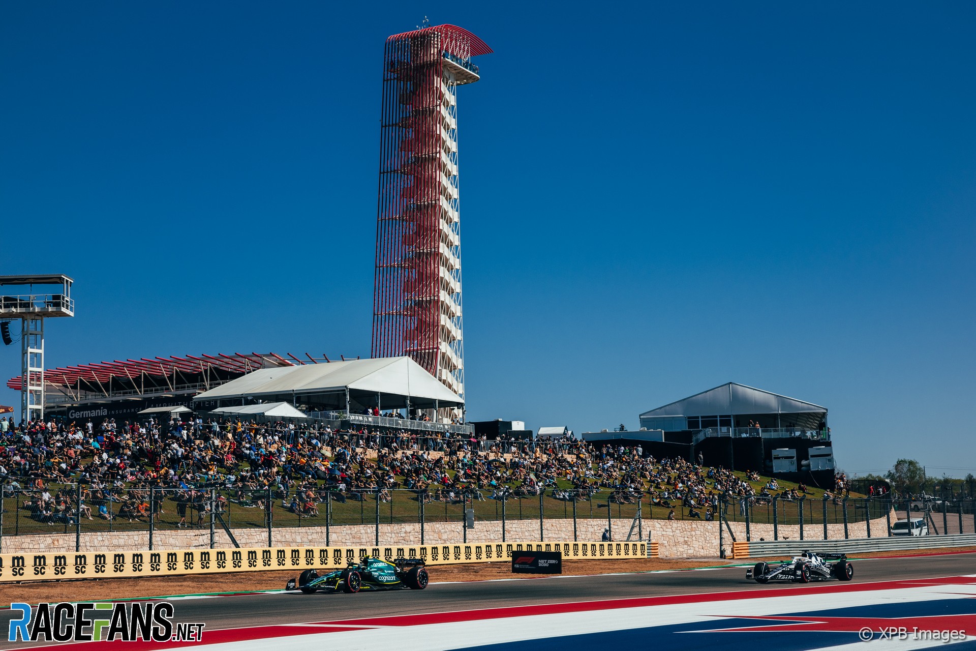 Sebastian Vettel, Aston Martin, Circuit of the Americas, 2022