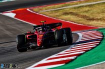 Carlos Sainz Jnr, Ferrari, Circuit of the Americas, 2022