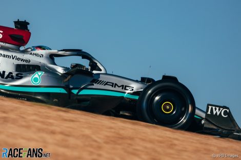 George Russell, Mercedes, Circuit of the Americas, 2022