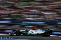 Russell targets podium after encouraging Friday for Mercedes