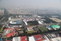 Aerial view of Autodromo Hermanos Rodriguez, 2022