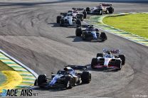 Sprint race start, Interlagos, 2022