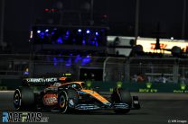 Lando Norris, McLaren, Yas Marina, 2022