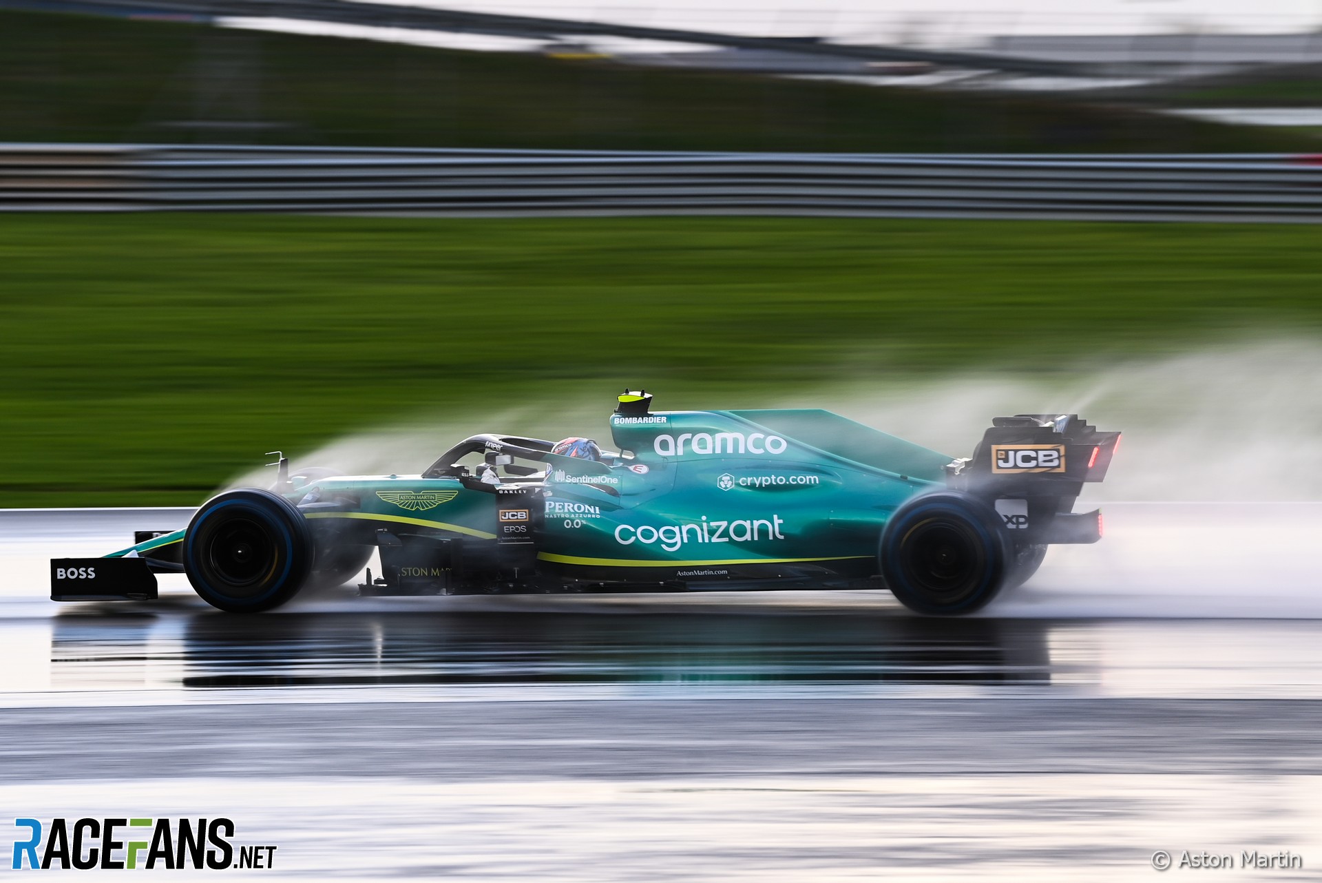 Felipe Drugovich, Aston Martin, Silverstone, 2022