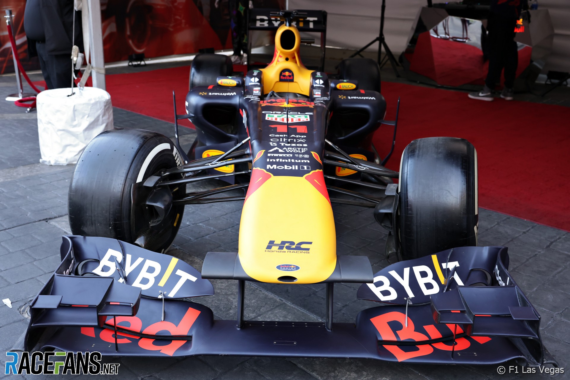 Red Bull show car, 2023 Las Vegas Grand Prix launch, 2022